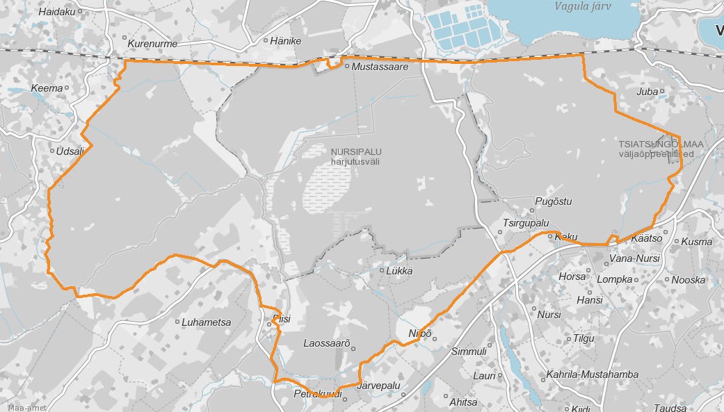 Nursipalu harjutusvälja huviala