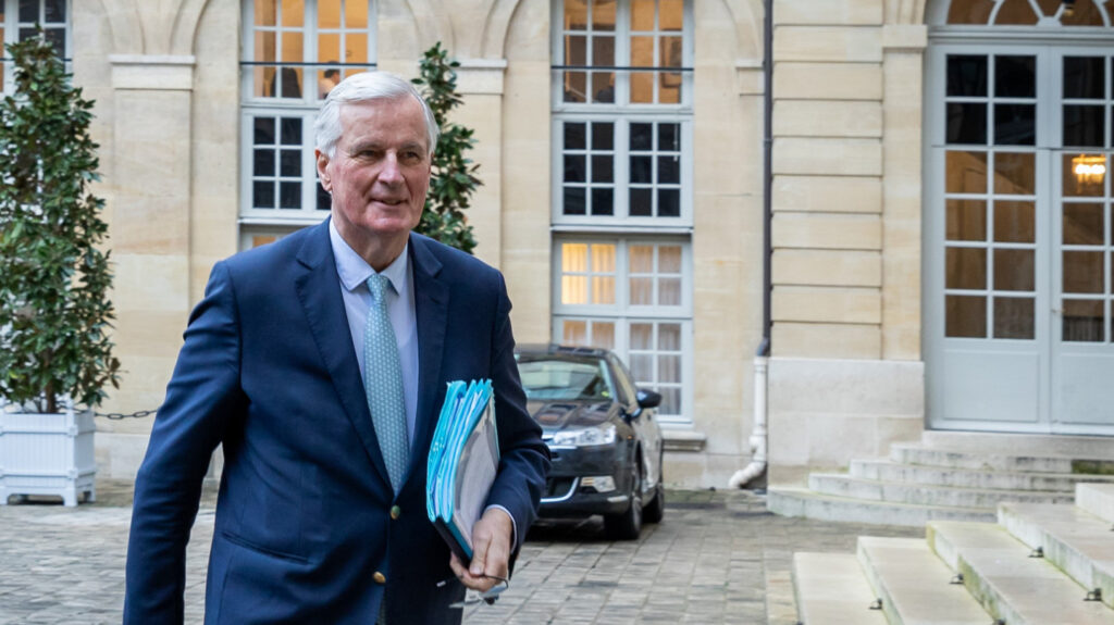 Prantsuse uus peaminister Michel Barnier. Allikas: Matignon, Alexandra Lebon